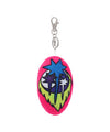 Nice Ghost Club Soul Pussy Cat Ghost Soul Girl Symbol Pillow Key Chain [Pink]