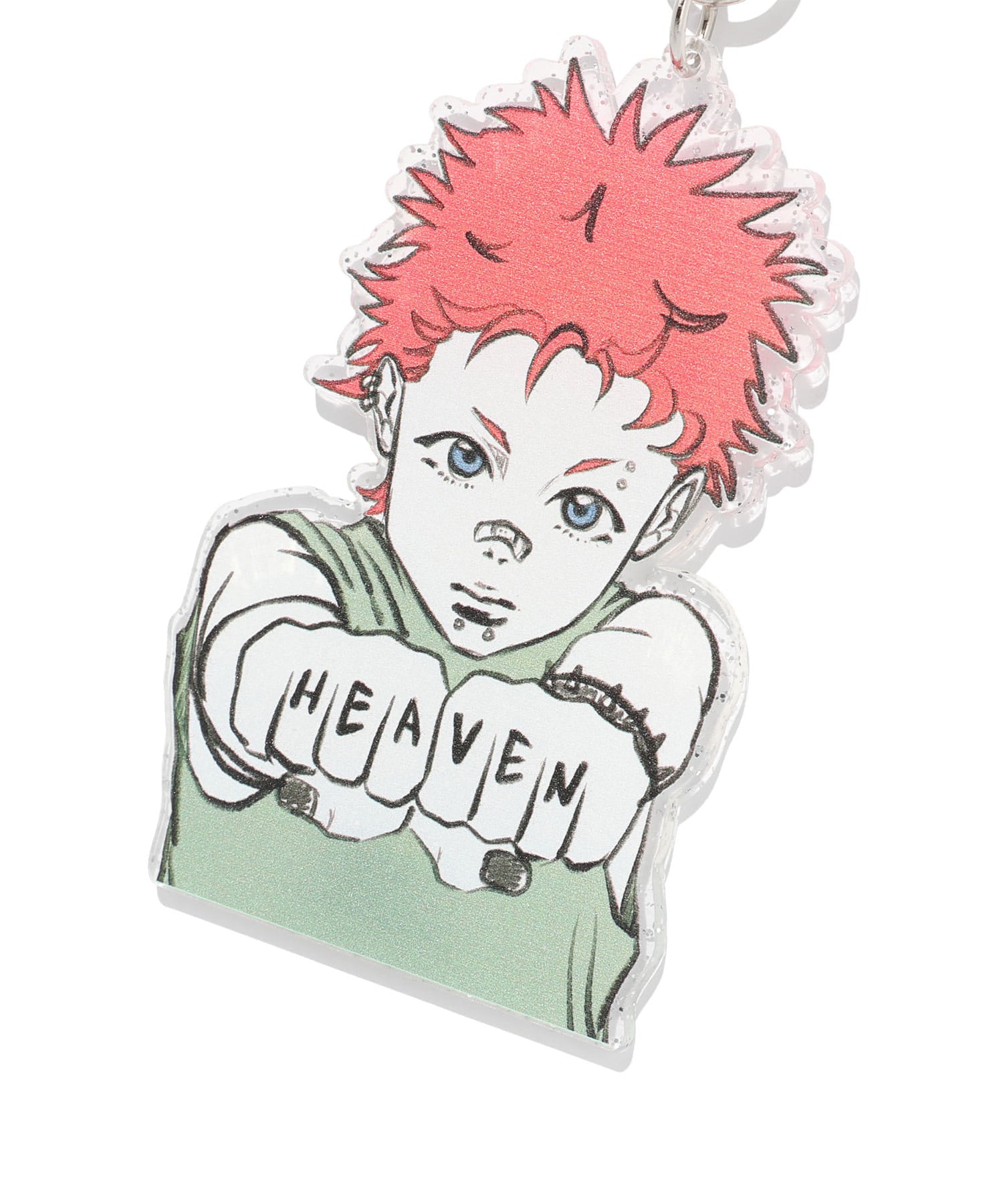 Nice Ghost Club Fist Boy Acrylic Key Chain [Mix]