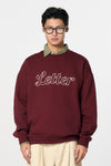 General Idea UNISEX Lettering Fleece Sweatshirt