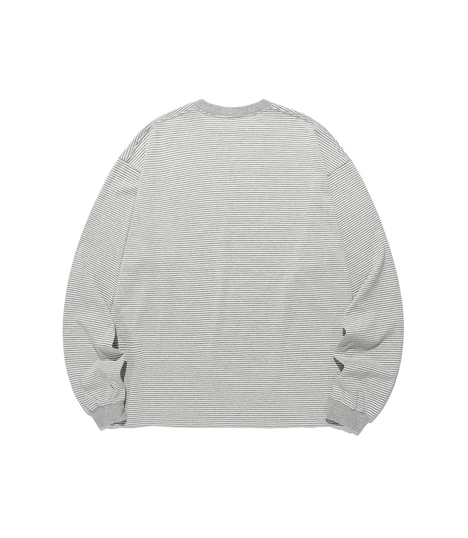 Nice Ghost Club Gakiya Isamu Stripe Big Big Long Sleeve Tee [Grey]