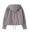 Bitter Cells Hoodie Crop Shirt Jacket