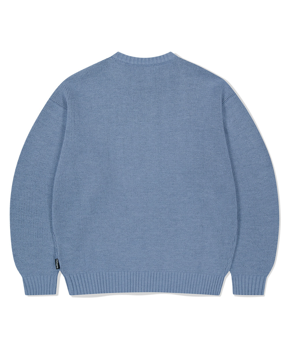 Mahagrid So Far So Good Knit Sweater