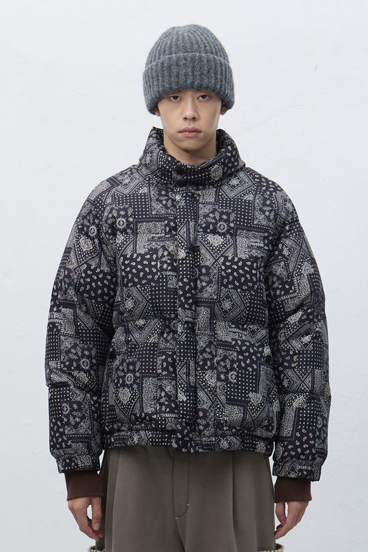 General Idea UNISEX AIR MIX PAISLEY PUFFER