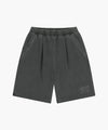 Marithé François Girbaud OUTLINE CLASSIC LOGO DYEING BERMUDA SWEAT SHORTS mint
