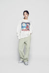 ADLV Running Santa Bear Sweatshirt