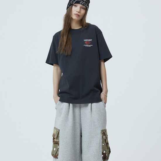 Mahagrid Flag Archive Tee Black