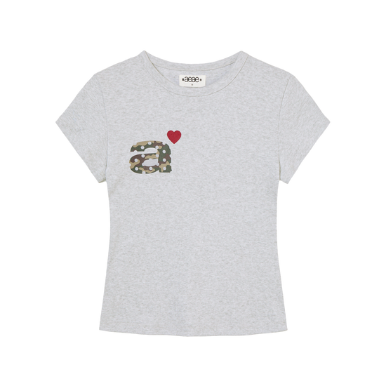 AEAE [6/4 pre-order delivery] DOT SMALL LETTER TEE