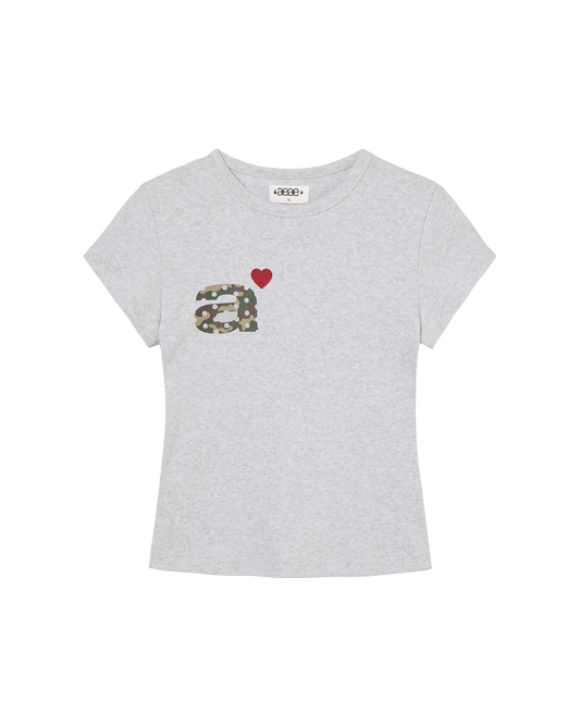 AEAE [6/4 pre-order delivery] DOT SMALL LETTER TEE