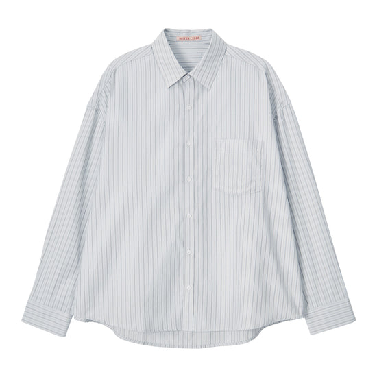 Bitter Cells Oversized Sasha Stripe Shirt