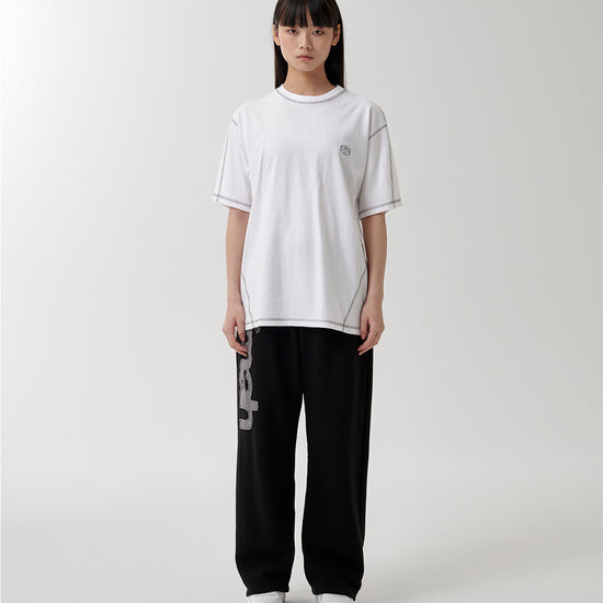 Mahagrid Curved Stitch Tee