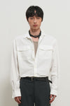 General Idea UNISEX Washed Double Pocket Shirt