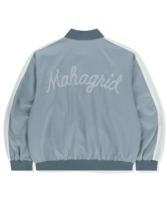 Mahagrid Rope Logo Satin Jacket