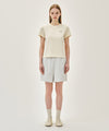 Marithé François Girbaud W SMALL REGULAR LOGO TEE