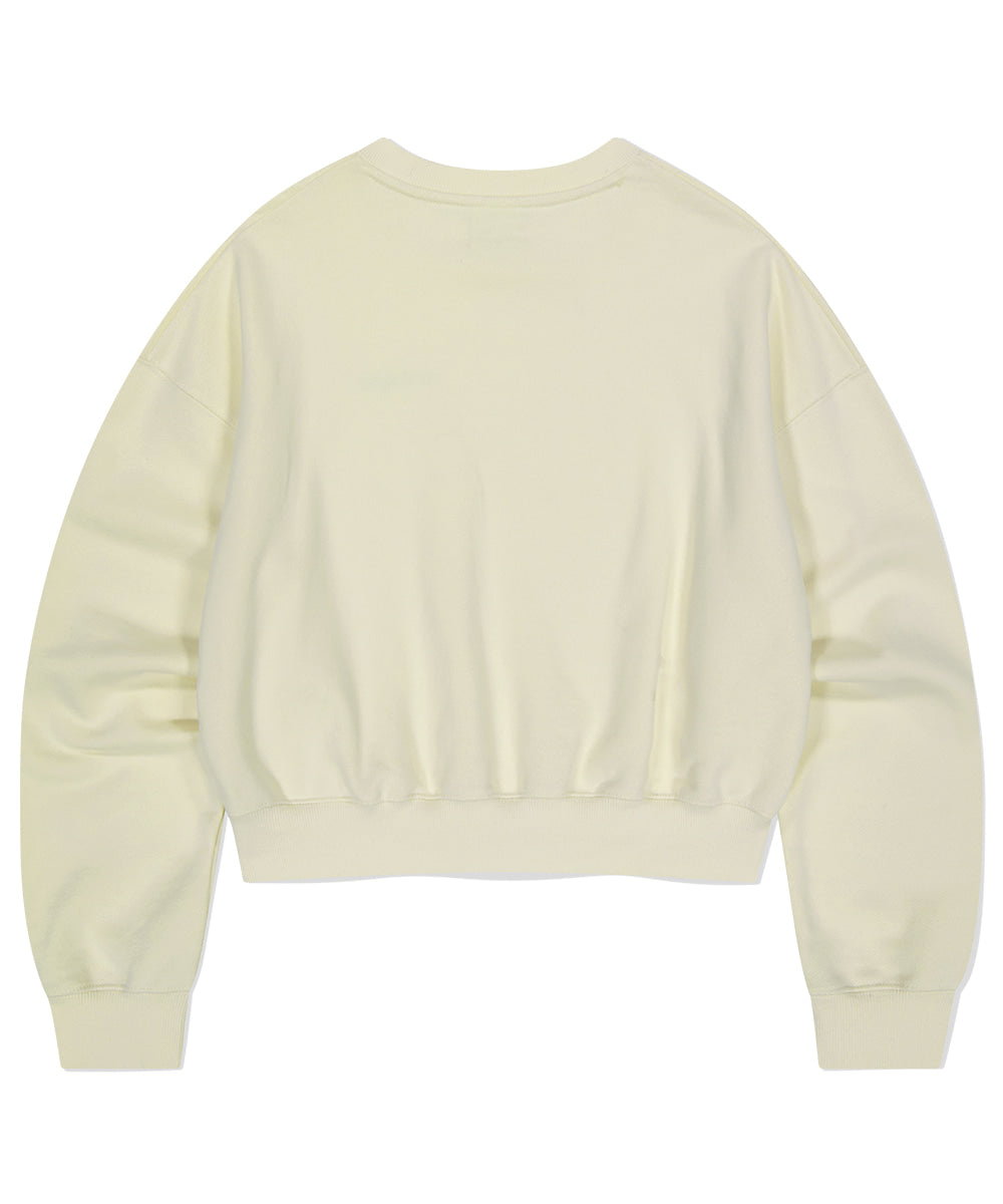 Mahagrid Origin Logo Crop Sweatshirt