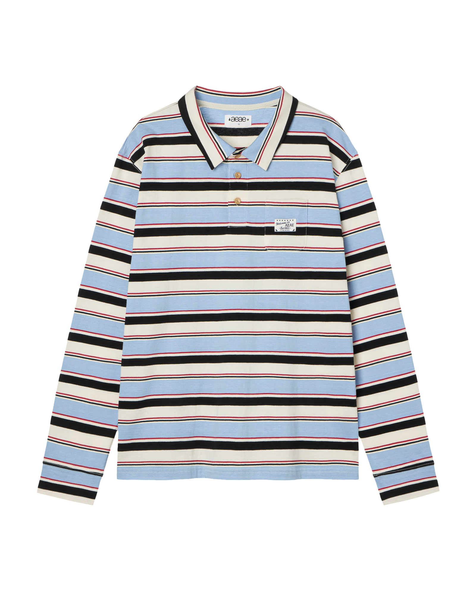 AEAE Stripe Pk T-shirts