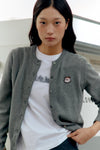 ADLV Woman Basic Round Neck Cardigan