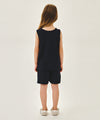 Marithé François Girbaud Kids Terry Sleeveless Top and Pants Set - Navy