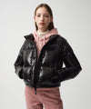 Marithé François Girbaud W GLOSSY DUCK DOWN CROP PUFFER