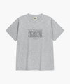 Marithé François Girbaud CLASSIC LOGO TEE heather gray