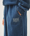 Marithé François Girbaud Kids Doodle Classic Logo Cargo Sweat Pants Black
