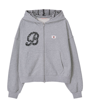 Bitter Cells B Frill Hood Zip Up
