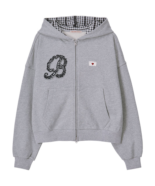 Bitter Cells B Frill Hood Zip Up