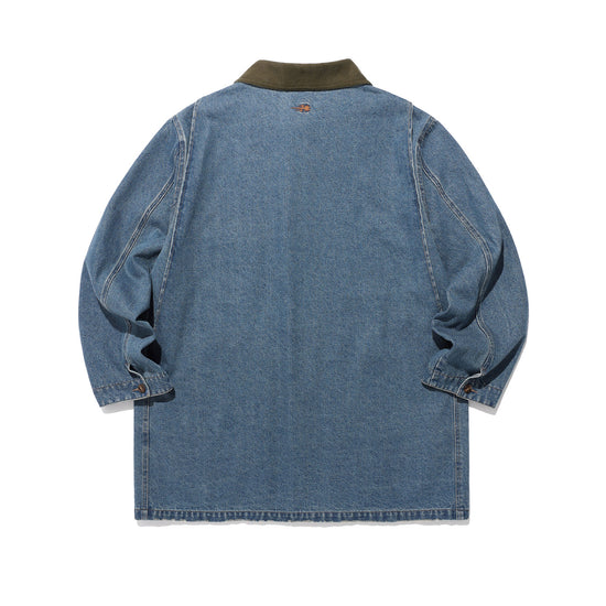 Nice Ghost Club Denim Work Car Coat