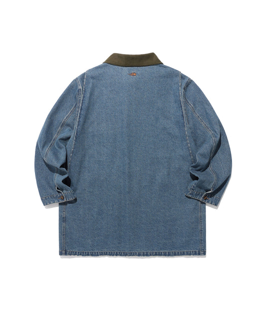 Nice Ghost Club Denim Work Car Coat