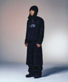 Nice Ghost Club 3 Star Long Sleeve Knit Tee [Black]