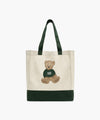 Marithé François Girbaud Doodle Bear Big Shopper Bag