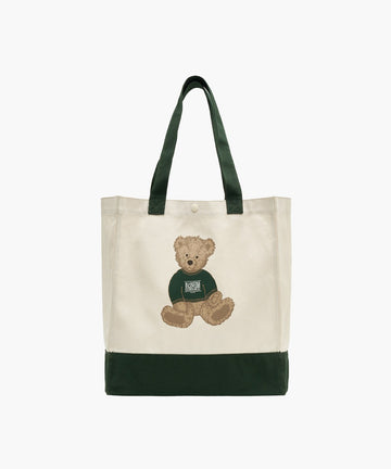 Marithé François Girbaud Doodle Bear Big Shopper Bag