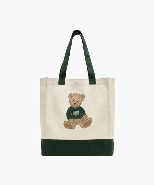 Marithé François Girbaud Doodle Bear Big Shopper Bag