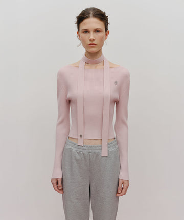 Marithé François Girbaud W MUFFLER SET KNIT