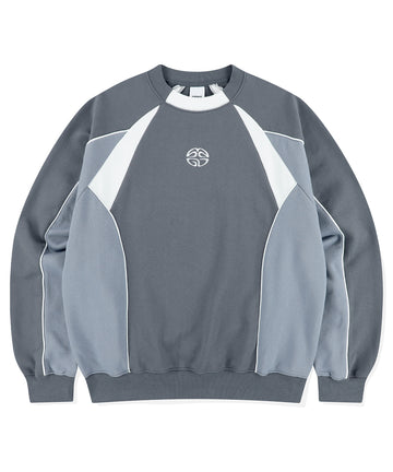 Mahagrid Track Piping Sweatshirt