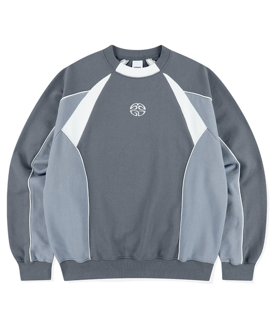 Mahagrid Track Piping Sweatshirt