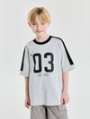 MLB Varsity Blocking Number Logo T-shirt