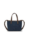MLB Classic Monogram Denim Embo Mini Cross Bag