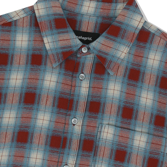 Mahagrid Raw Cut Ombre Shirt