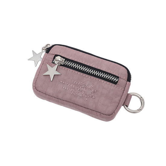 Nice Ghost Club Stitched 3Star Card Wallet [Purple]