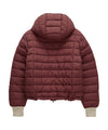 Bitter Cells Hood Check Light Puffer Jacket