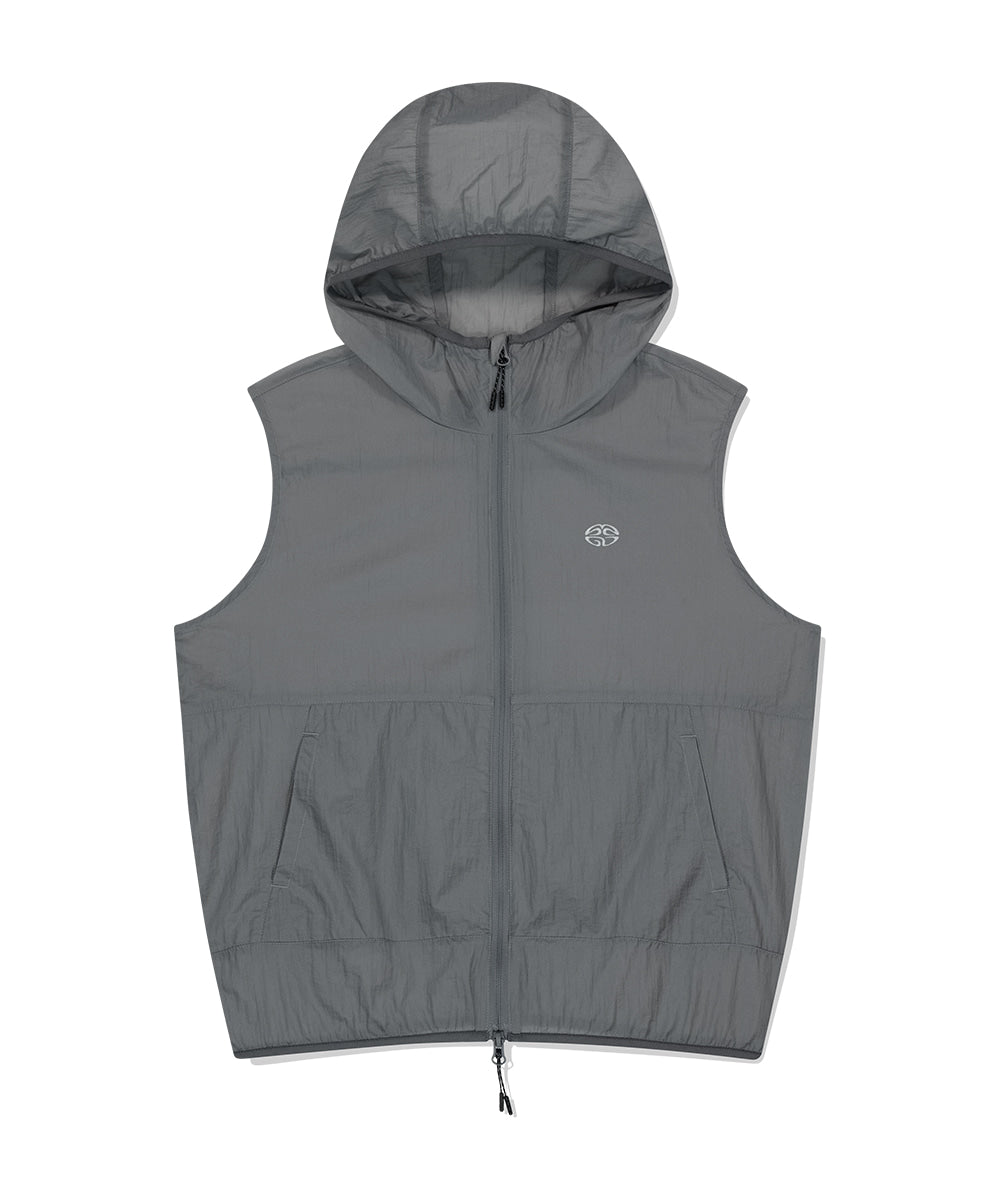 Mahagrid Eclipse Nylon Hood Vest