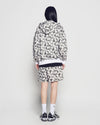 ADLV AC Bear Camo Allover Hoodie Zip Up