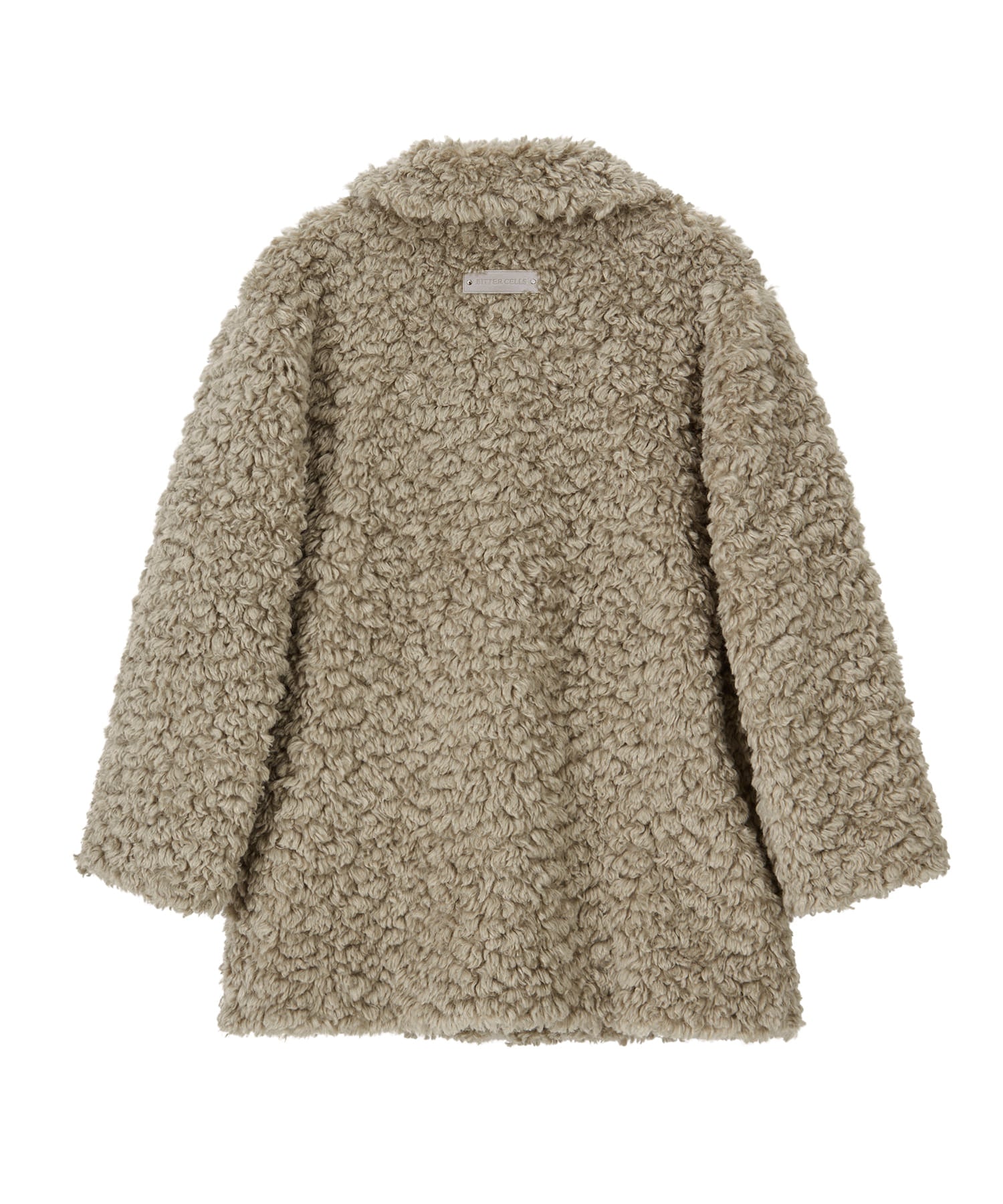 Bitter Cells Curly Collar Fur Jacket