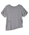 Bitter Cells Oversized ST Shirring Slit Tee