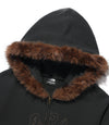 Nice Ghost Club Dark Fantasy Fur Hoodie Zip Up
