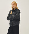 Marithé François Girbaud DENIM HARRINGTON JACKET
