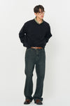 General Idea MAN Real Leather Western Belt [BROWN]