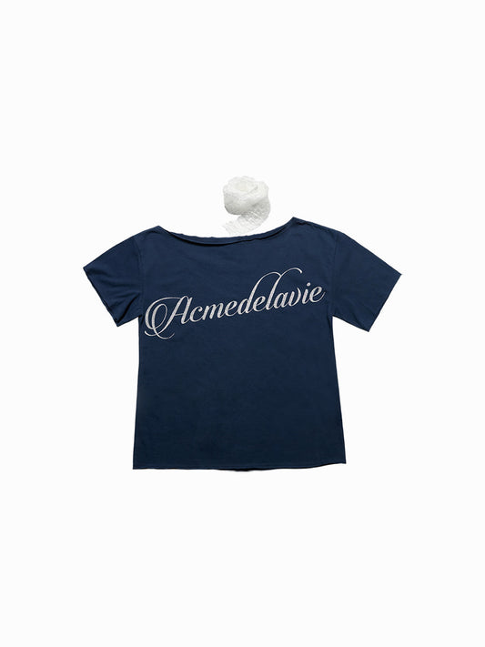 ADLV WOMAN UNBALANCE SHORT SLEEVE T-SHIRT