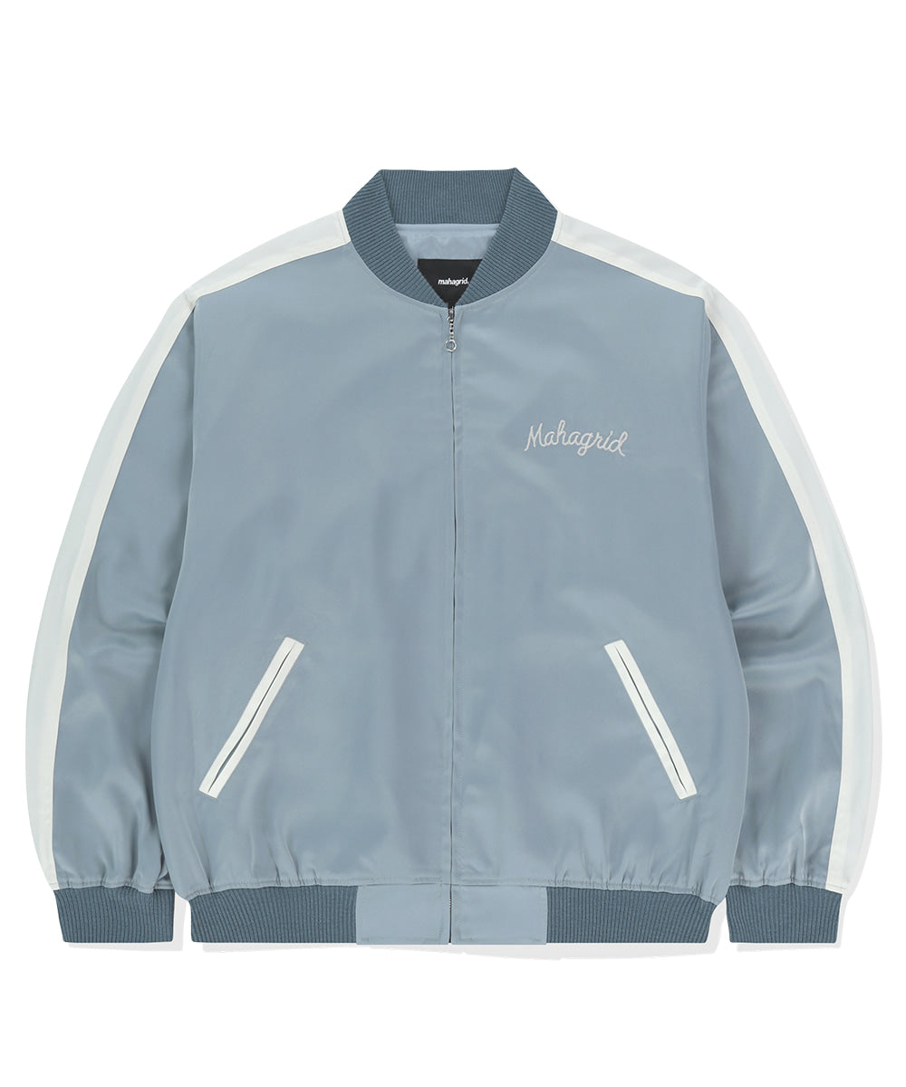 Mahagrid Rope Logo Satin Jacket