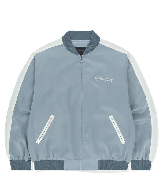 Mahagrid Rope Logo Satin Jacket